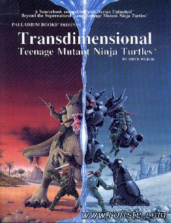 Couverture de Transdimensional Teenage Mutant Ninja Turtles