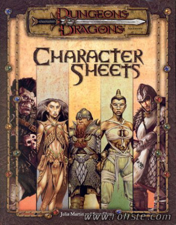 Couverture de Character Sheets