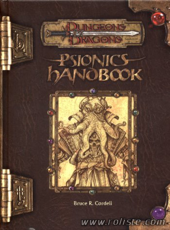 Couverture de Psionics Handbook