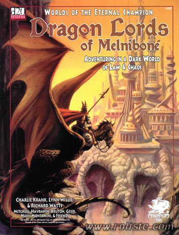 Couverture de Dragon Lords of Melniboné