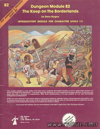Couverture de B2 - The Keep on the Borderlands