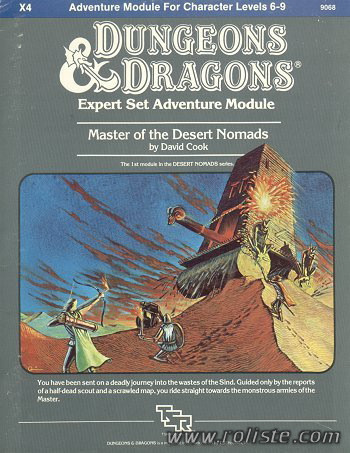 Couverture de X4 - Master of the Desert Nomads