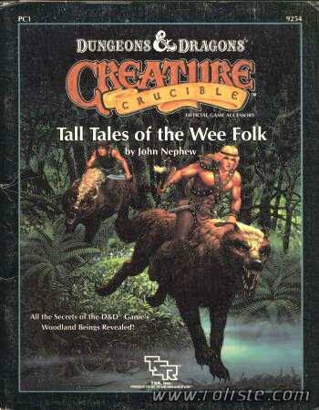 Couverture de Creatures Crucible : Tall Tales of the Wee Folk