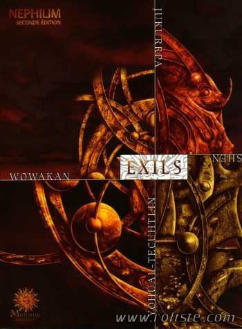 Couverture de Exils
