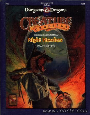 Couverture de Creatures Crucible : Night Howlers
