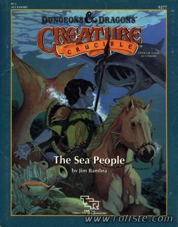 Couverture de Creatures Crucible : The Sea People