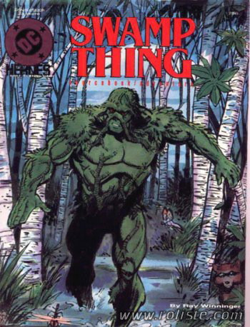Couverture de Swamp Thing Sourcebook