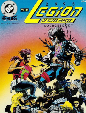 Couverture de 2995 : The Legion of Super-Heroes Sourcebook