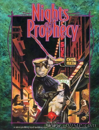 Couverture de Nights of Prophecy