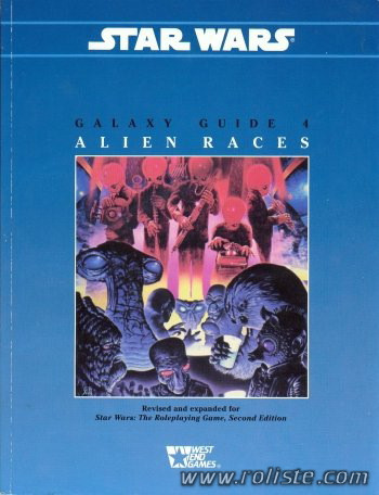 Couverture de Galaxy Guide 4 : Alien Races