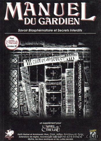 Couverture de Manuel du Gardien