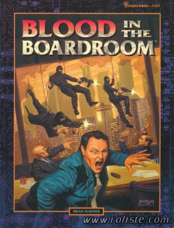 Couverture de Blood in the Boardroom