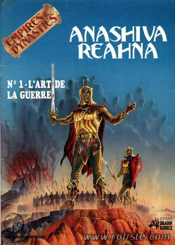 Couverture de Anashiva Reahna n° 1 : L'Art de la Guerre