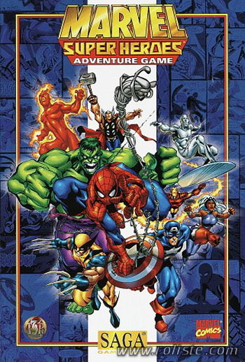 Couverture de Marvel Super Heroes Adventure Game