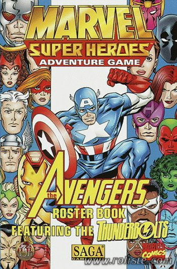 Couverture de Avengers Roster Book