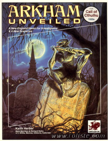 Couverture de Arkham Unveiled