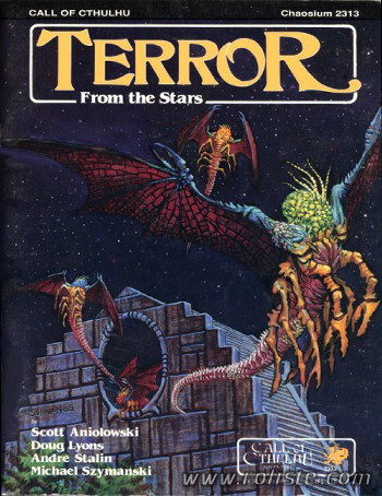 Couverture de Terror from the Stars
