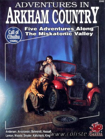 Couverture de Adventures in Arkham Country