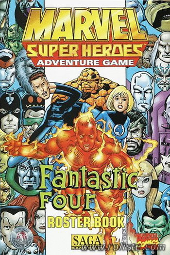 Couverture de Fantastic Four Roster Book