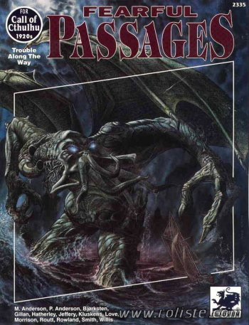 Couverture de Fearful Passages
