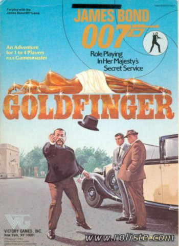 Couverture de Goldfinger