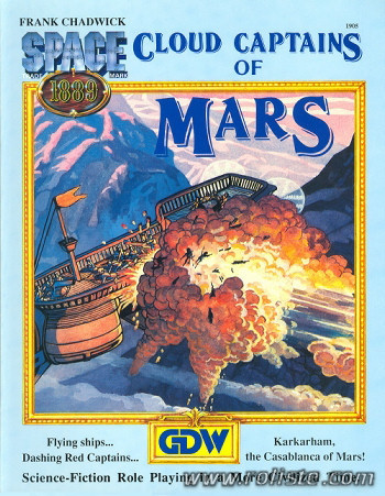 Couverture de Cloud Captains of Mars