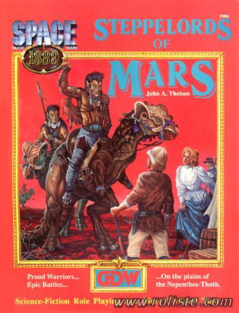 Couverture de Steppelords of Mars