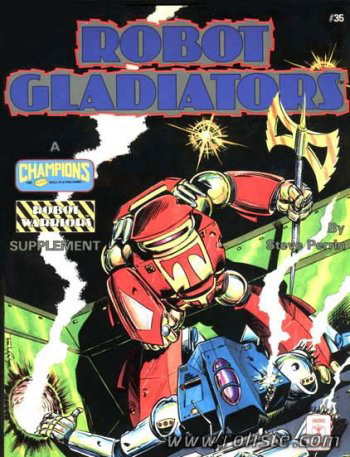 Couverture de Robot Gladiators