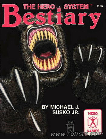 Couverture de Hero System Bestiary