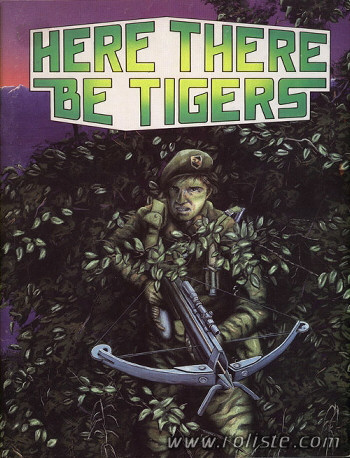 Couverture de Here There Be Tigers