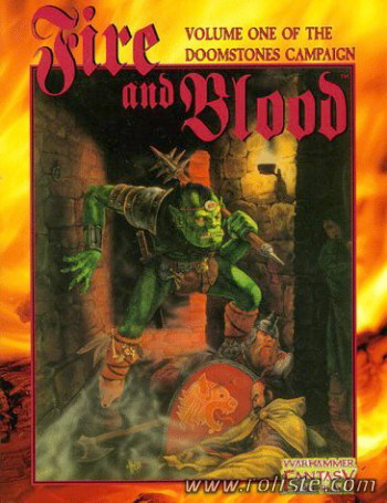 Couverture de Fire and Blood