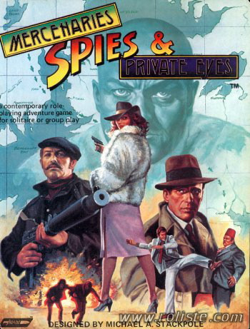 Couverture de Mercenaries Spies & Private Eyes