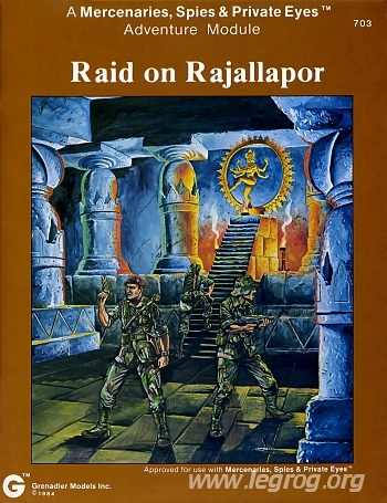 Couverture de Raid on Rajallapor