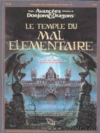 Couverture de T1-4 - Temple du Mal Elémentaire (Le)