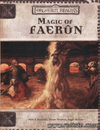 Couverture de Magic of Faerûn