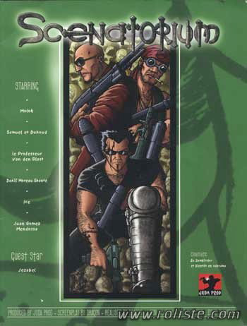 Couverture de Scenatorium