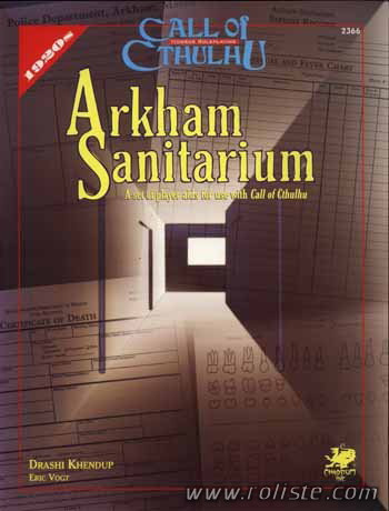 Couverture de Arkham Sanitarium
