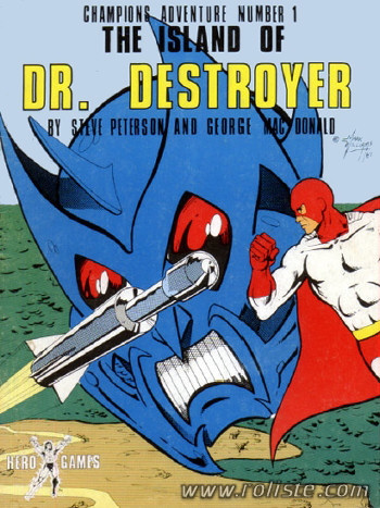 Couverture de Island of Dr Destroyer