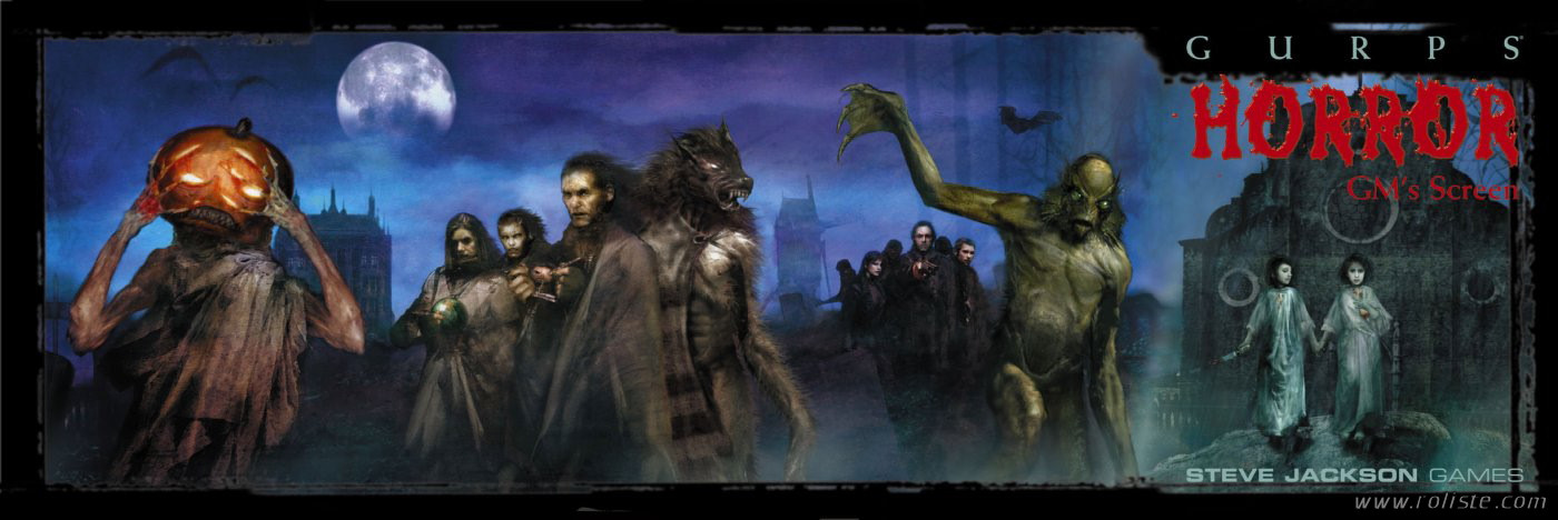 Couverture de Horror GM's Screen