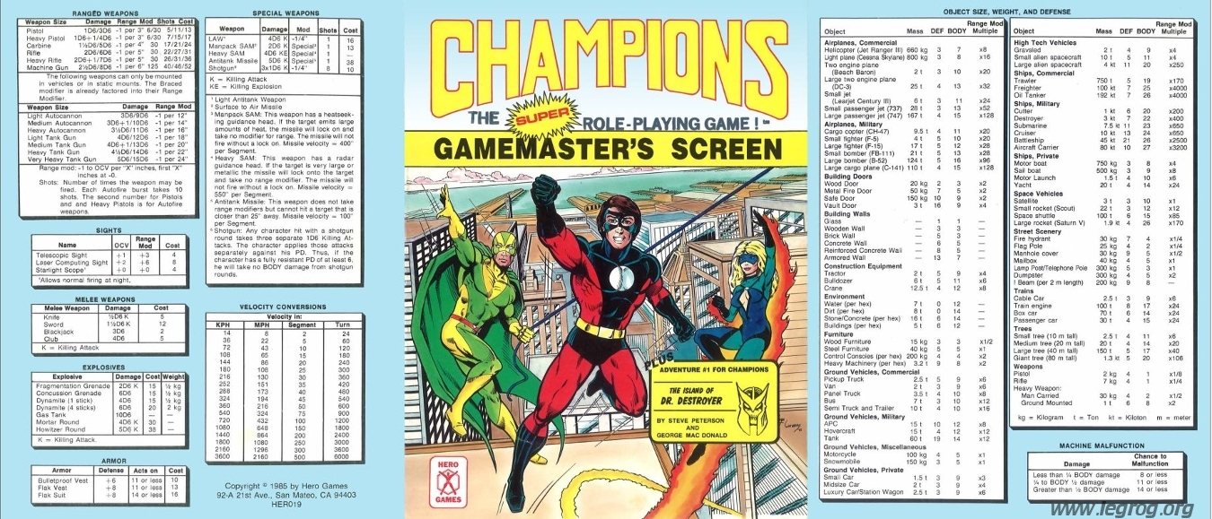 Couverture de Game Master Screen