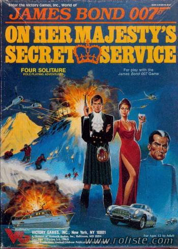 Couverture de On Her Majesty's Secret Service