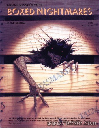 Couverture de Boxed Nightmares