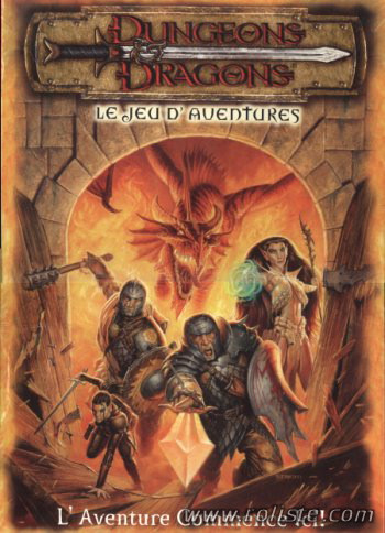 Couverture de Dungeons & Dragons, le Jeu d'Aventures