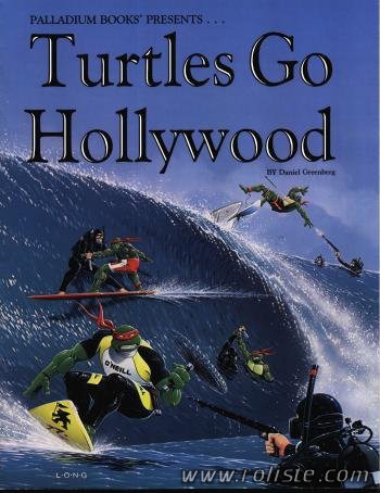 Couverture de Turtles Go Hollywood