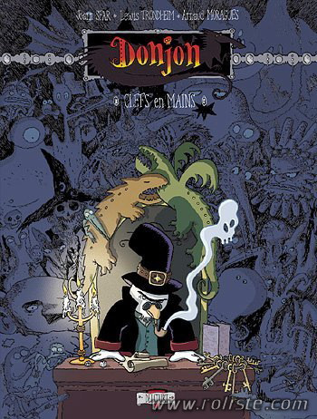 Couverture de Donjon Clefs en Mains