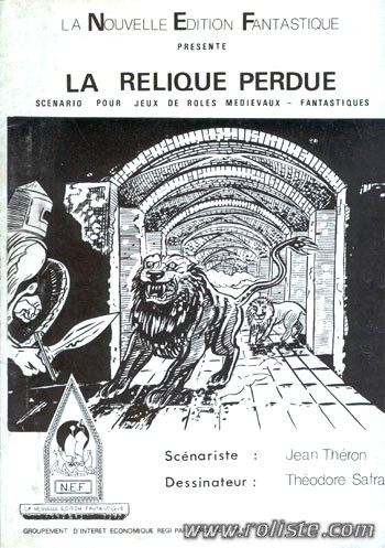 Couverture de Relique Perdue (La)
