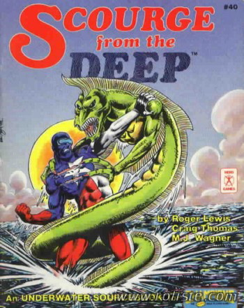 Couverture de Scourge from the Deep
