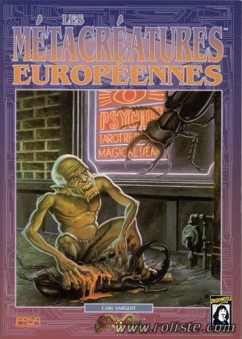 Couverture de Métacréatures Européennes (Les)