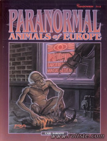 Couverture de Paranormal Animals of Europe