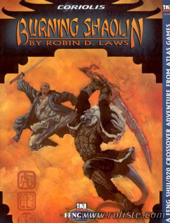 Couverture de Burning Shaolin